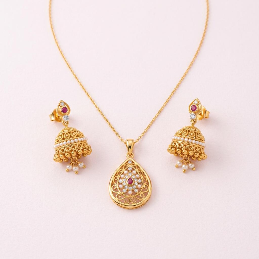 Gold Finish Jewellery